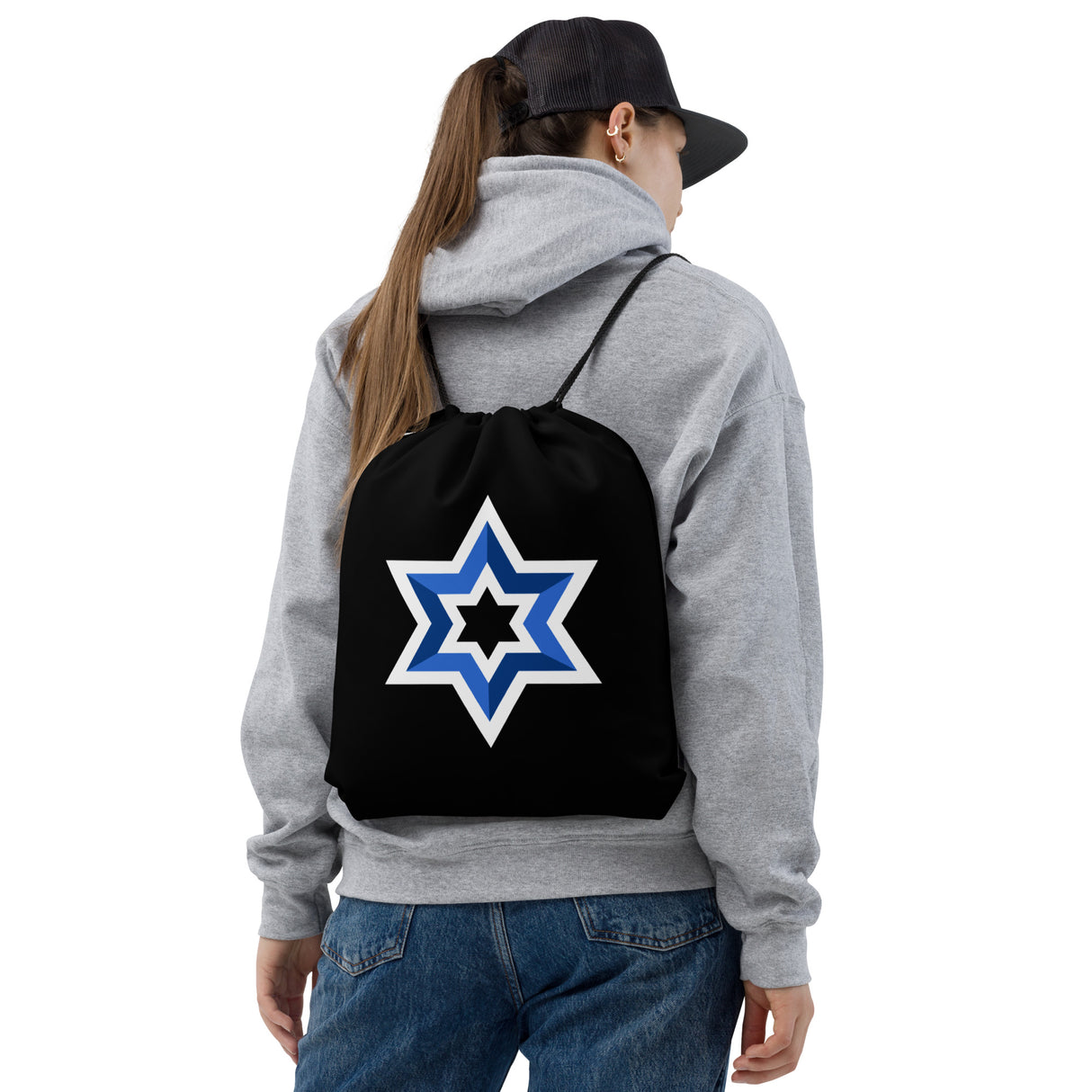 IB_Star Drawstring bag