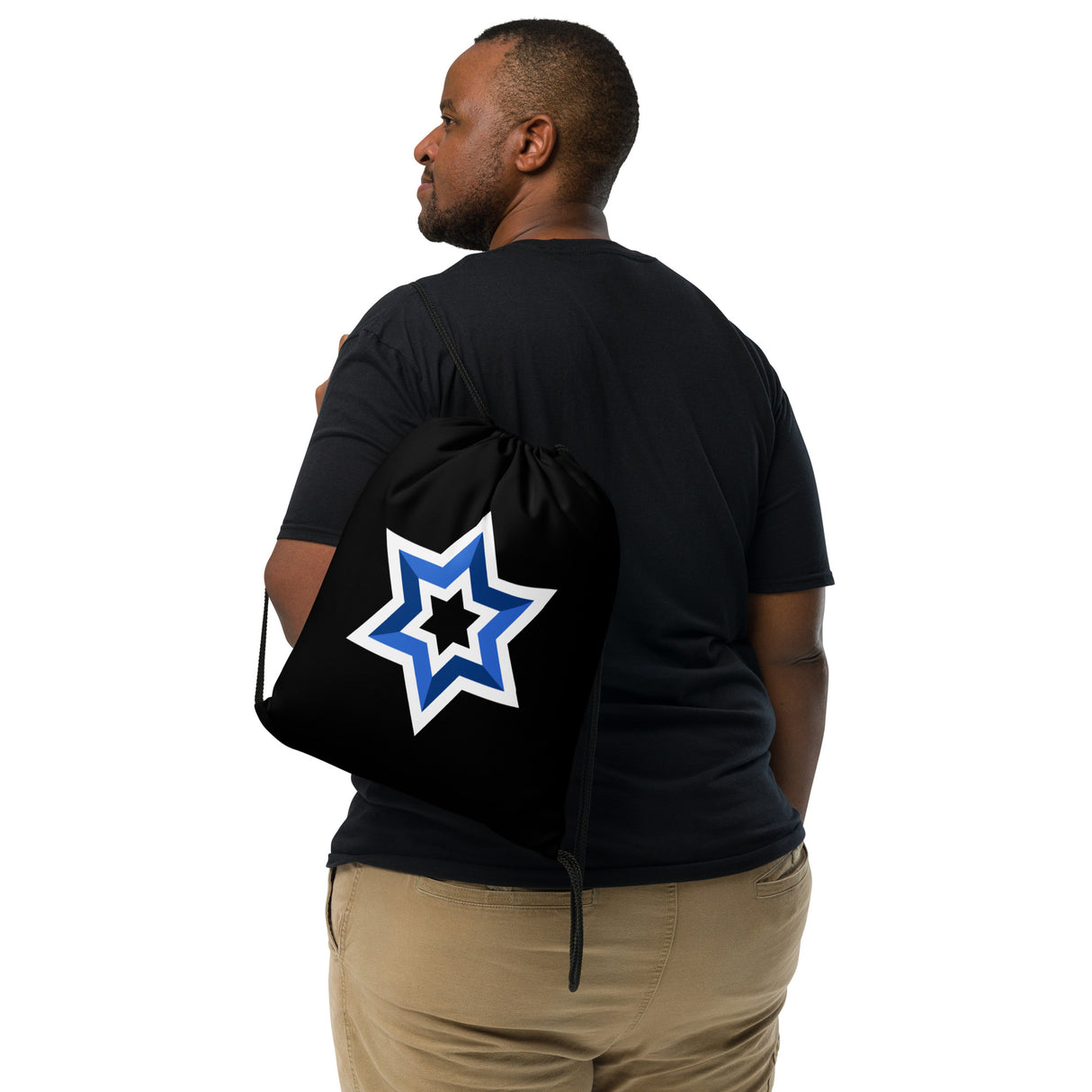IB_Star Drawstring bag