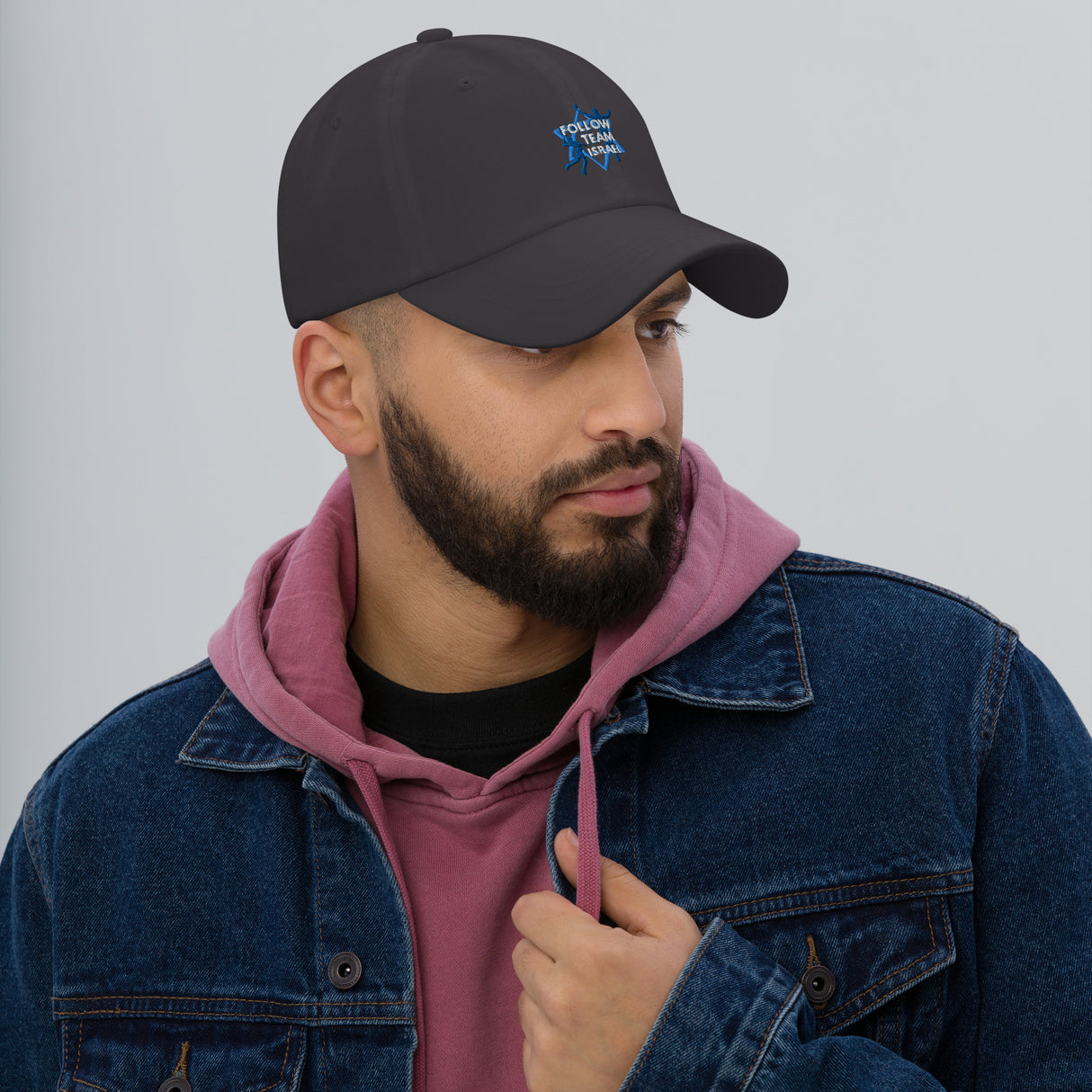 Follow Team Israel Logo Baseball Cap