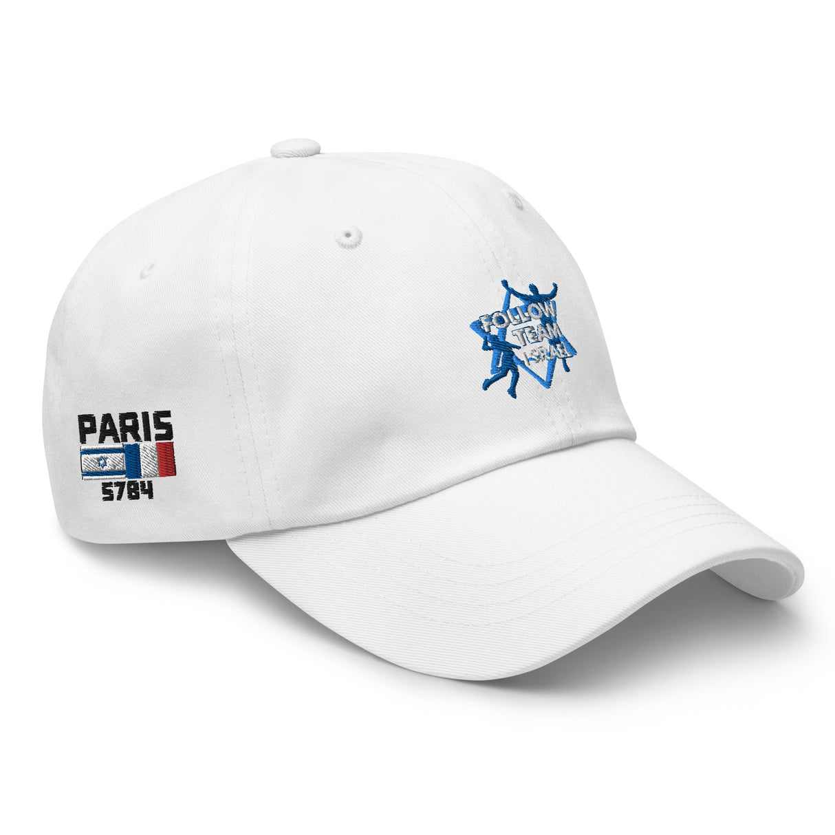 Follow Team Israel Flag Baseball Cap