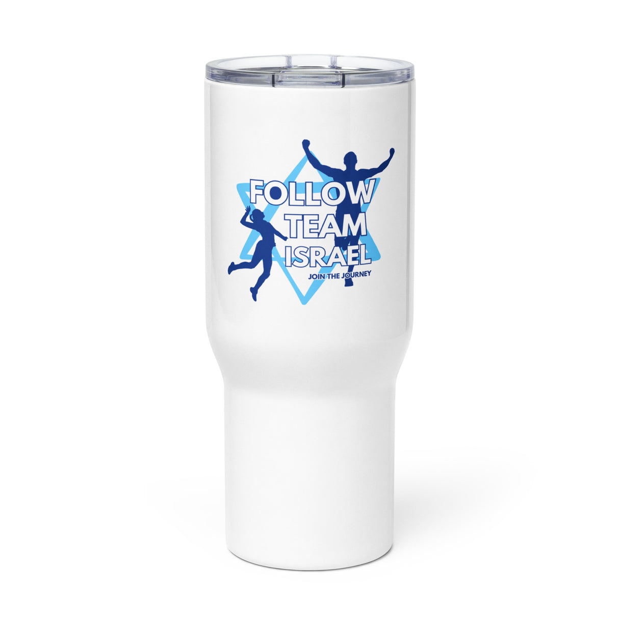 Follow Team Israel Travel Mug with Handle