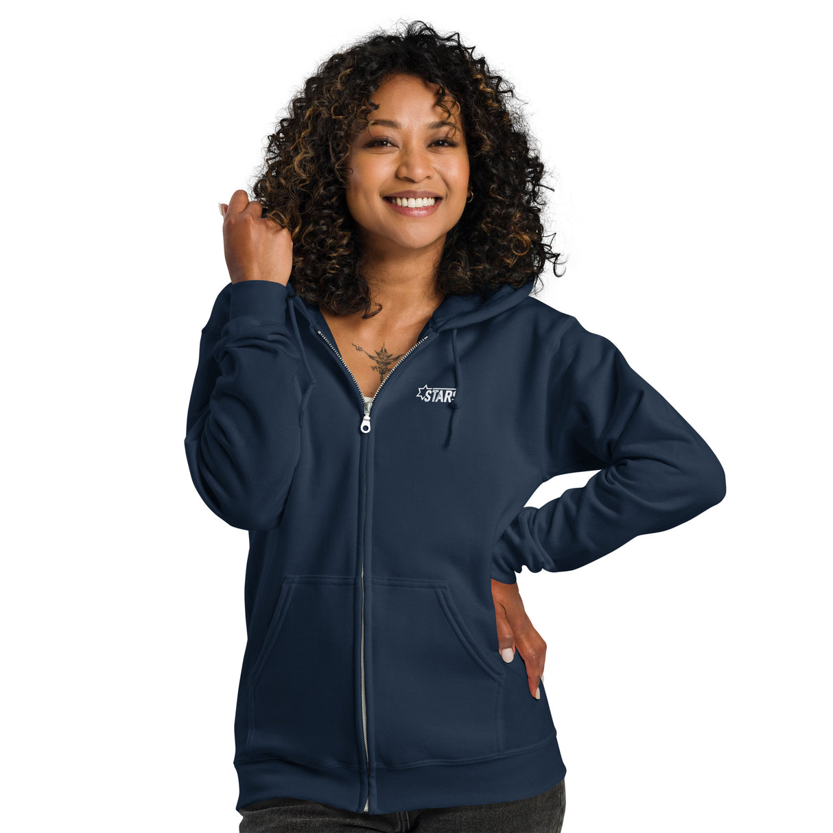 Stars Unisex Full-Zip Hoodie