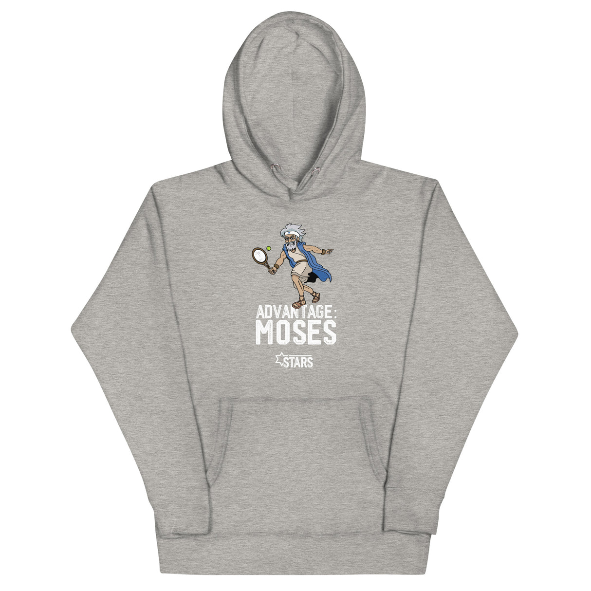 Moses Mascot Tennis Unisex Hoodie
