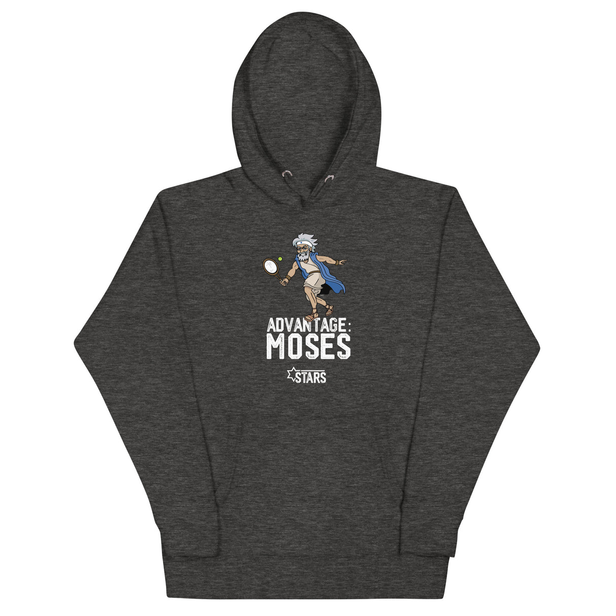 Moses Mascot Tennis Unisex Hoodie