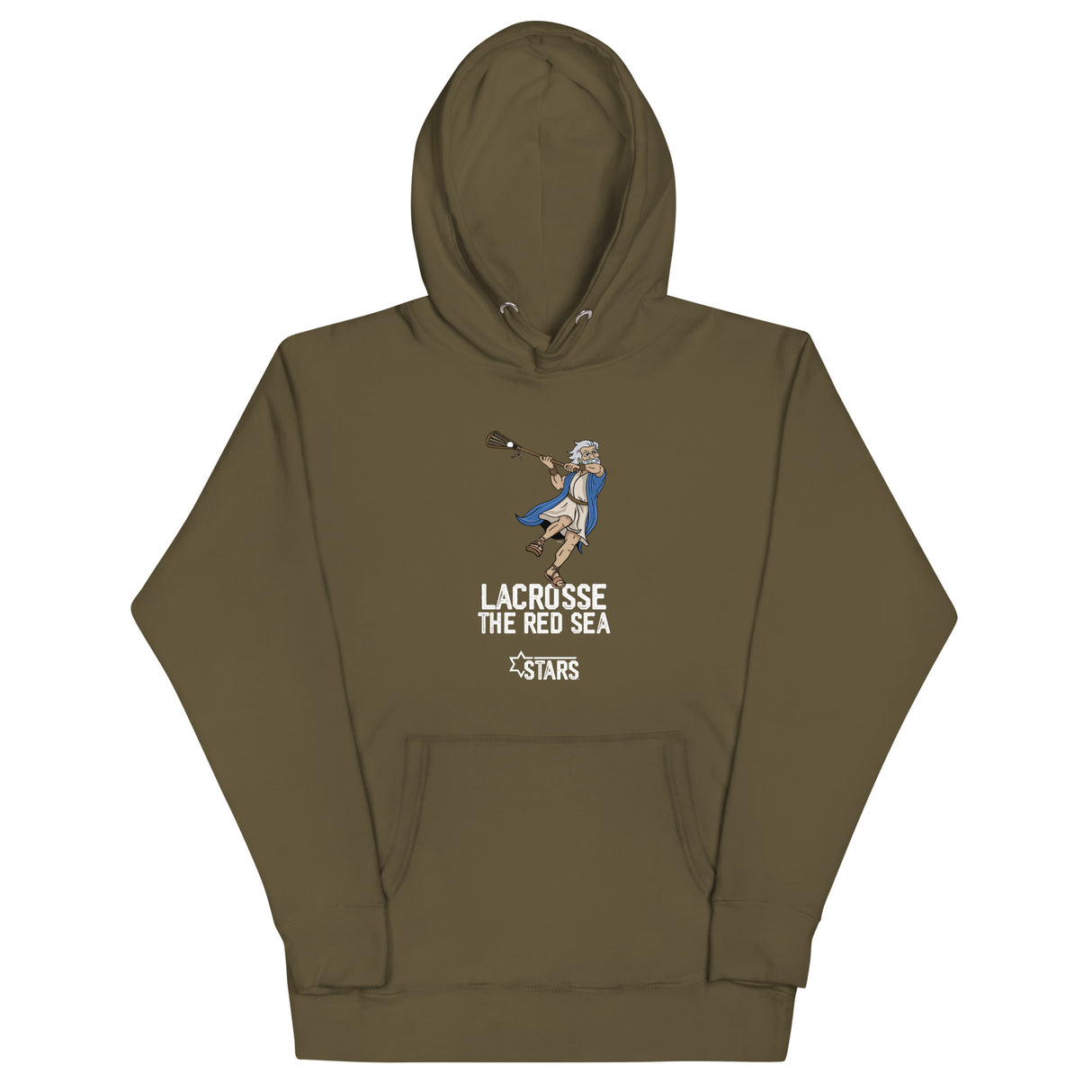 Moses Mascot Lacrosse Unisex Hoodie