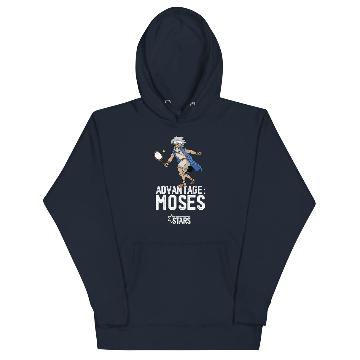 Moses Mascot Tennis Unisex Hoodie