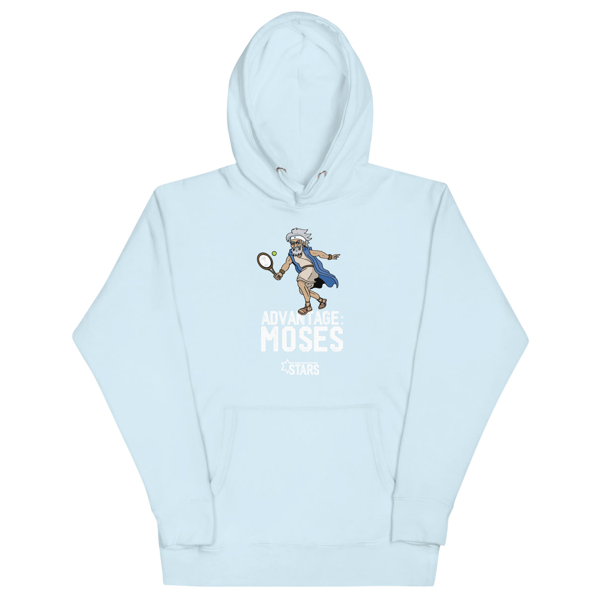 Moses Mascot Tennis Unisex Hoodie