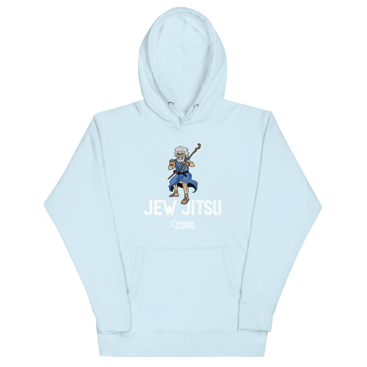Moses Mascot Jew Jitsu Unisex Hoodie