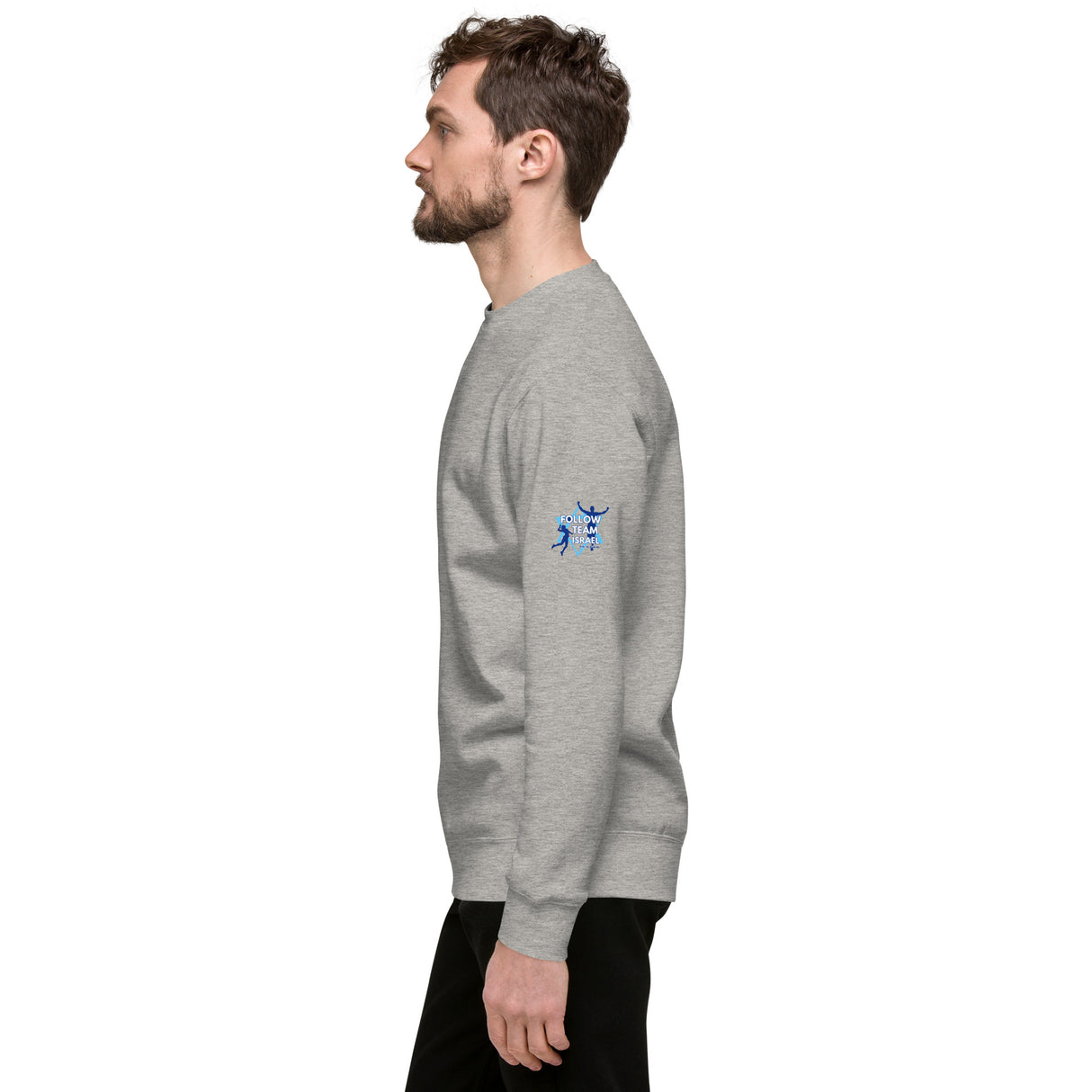 Follow Team Israel Unisex Premium Sweatshirt