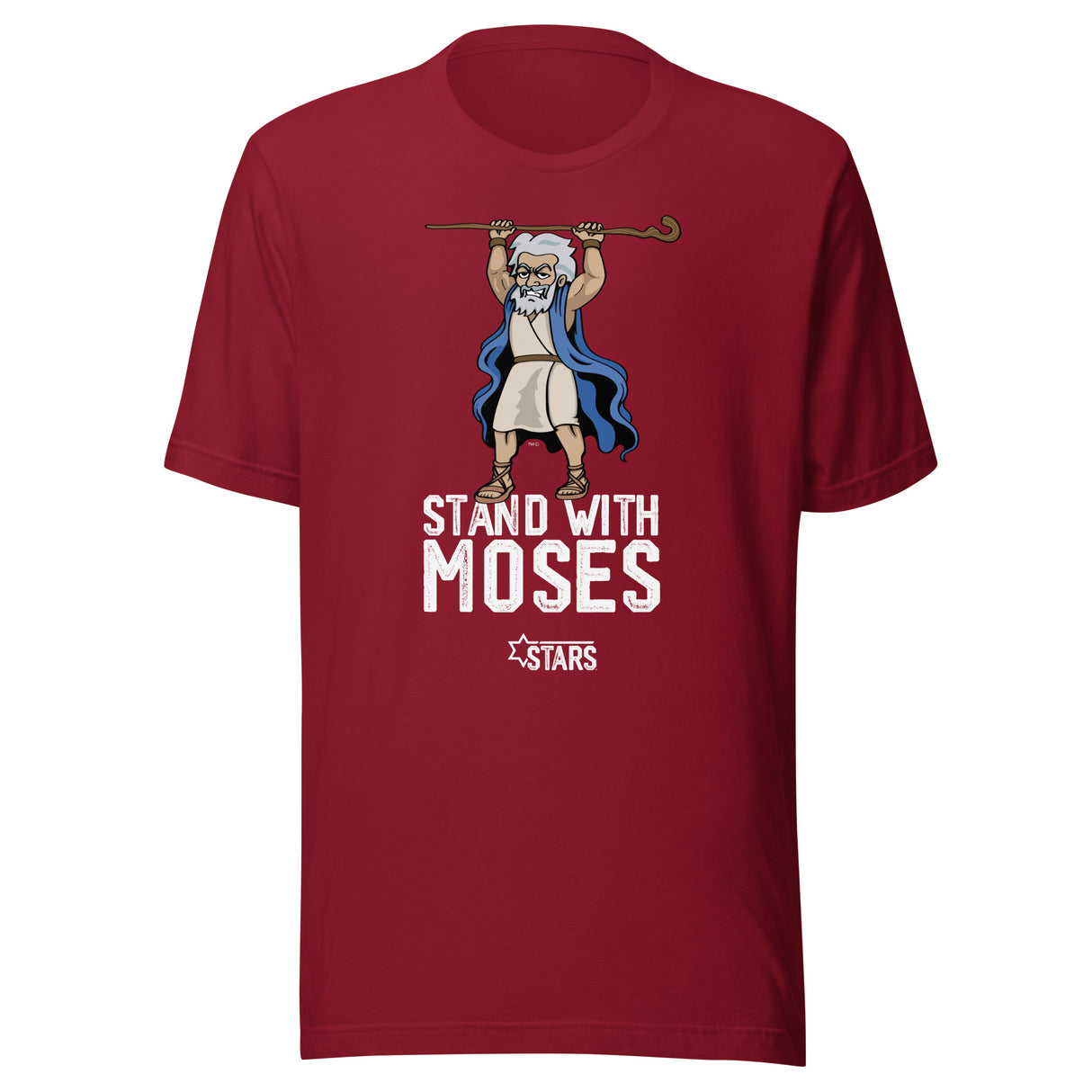 Moses Mascot Stand Unisex T-Shirt