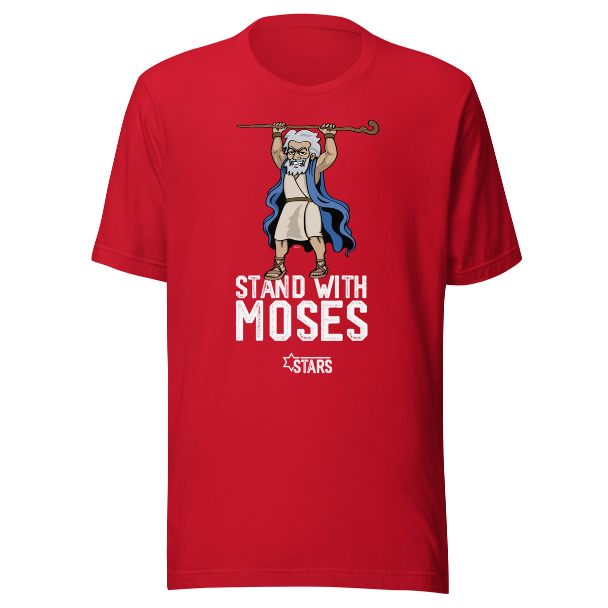 Moses Mascot Stand Unisex T-Shirt