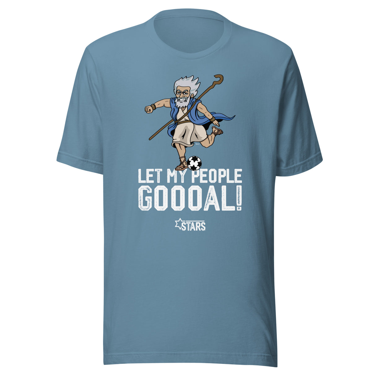 Moses Mascot Soccer Unisex T-Shirt