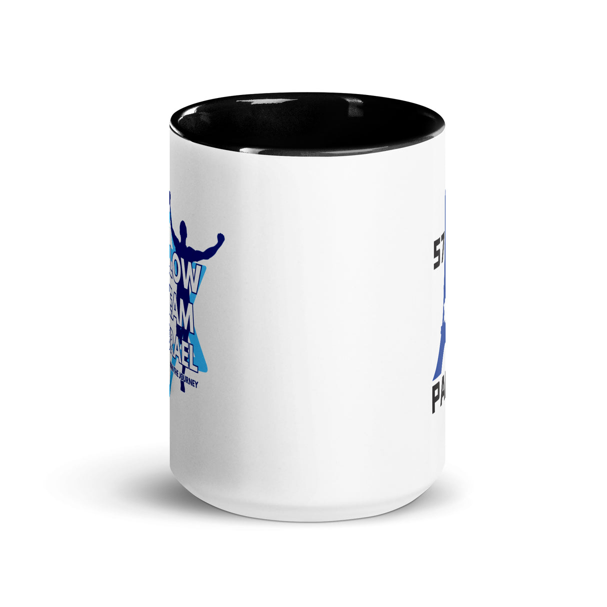 Follow Team Israel Paris Mug with Color Inside