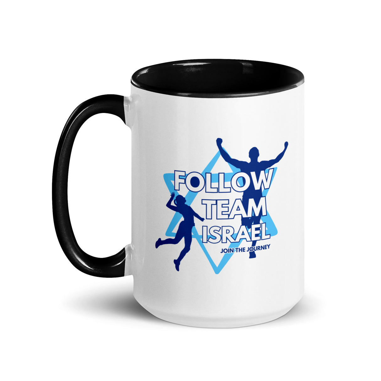 Follow Team Israel Paris Mug with Color Inside