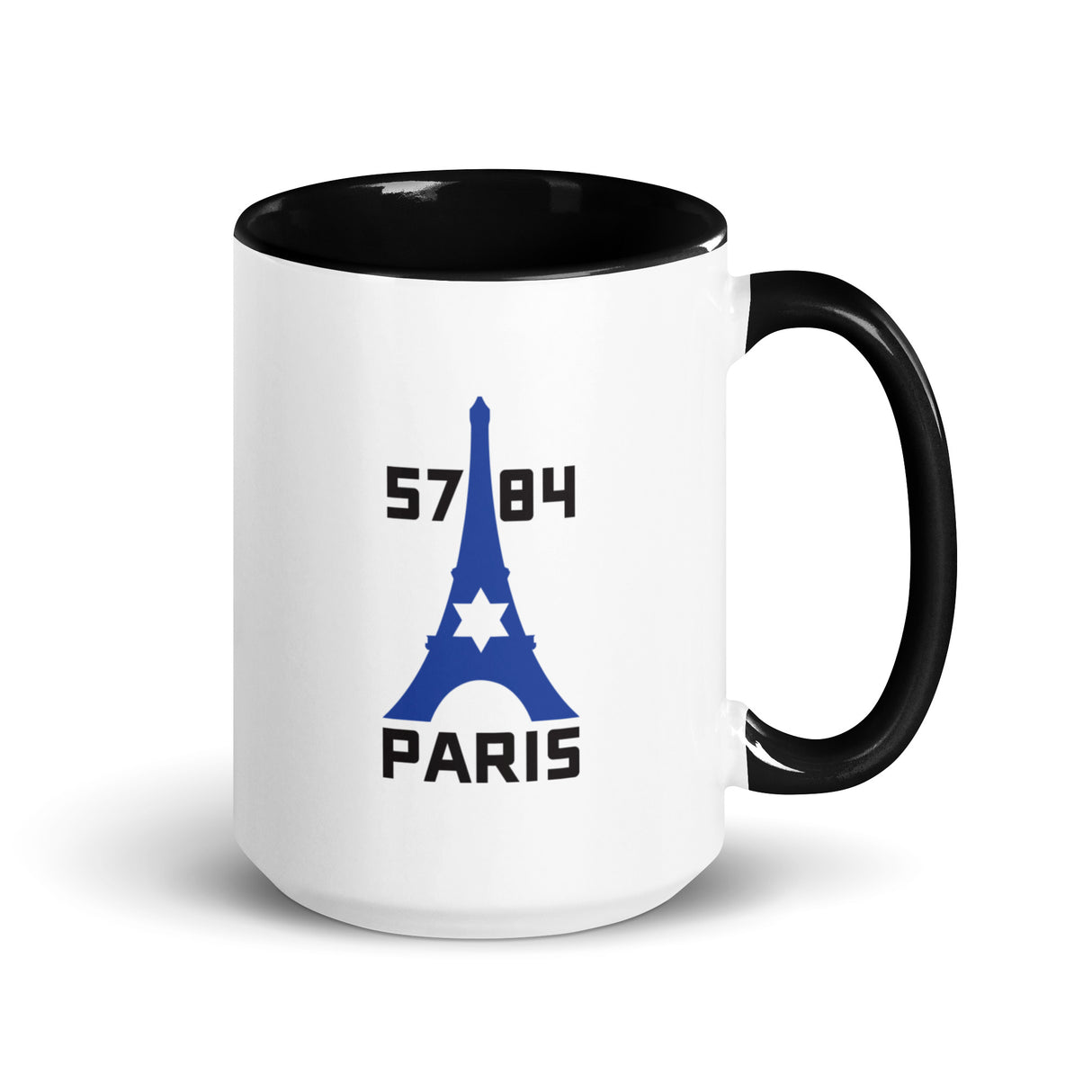 Follow Team Israel Paris Mug with Color Inside