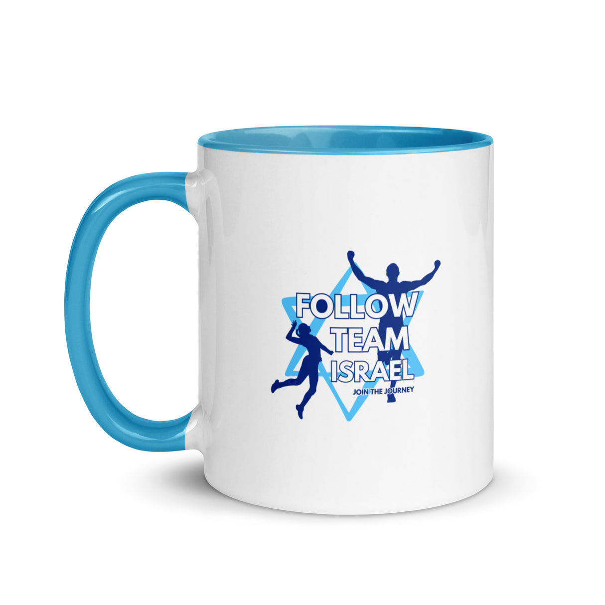 Follow Team Israel Paris Mug with Color Inside