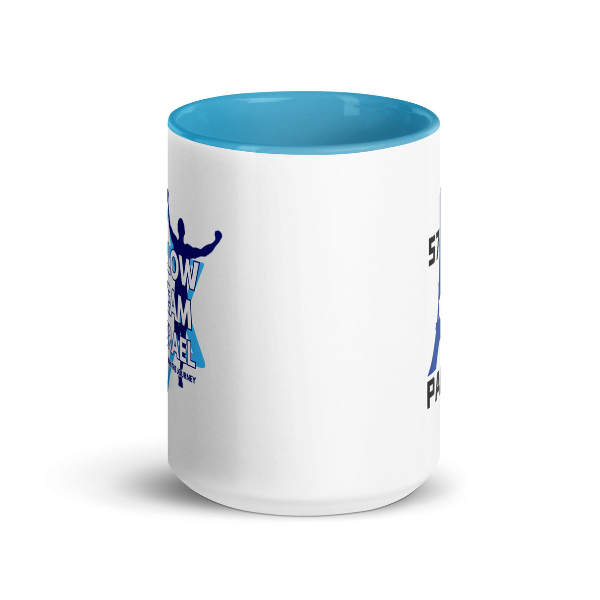 Follow Team Israel Paris Mug with Color Inside