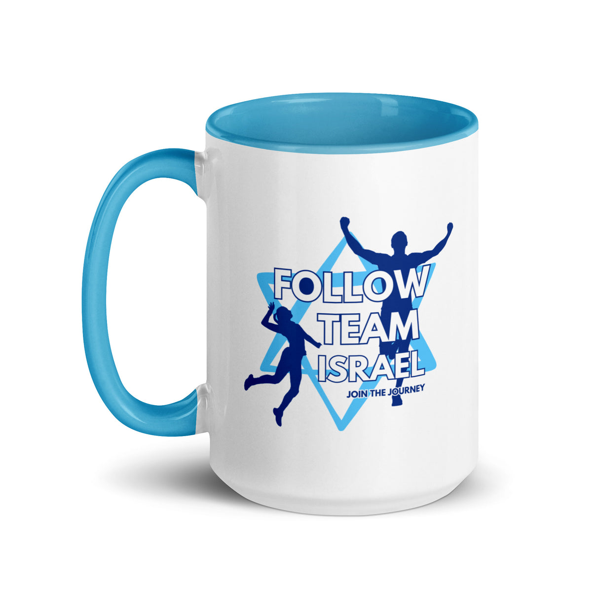 Follow Team Israel Paris Mug with Color Inside