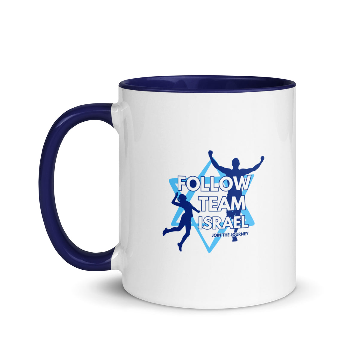 Follow Team Israel Paris Mug with Color Inside