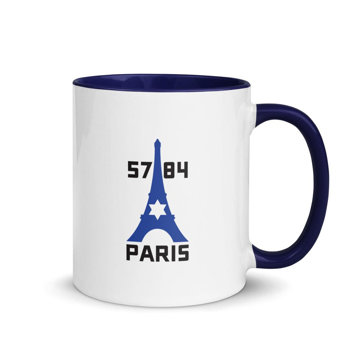 Follow Team Israel Paris Mug with Color Inside