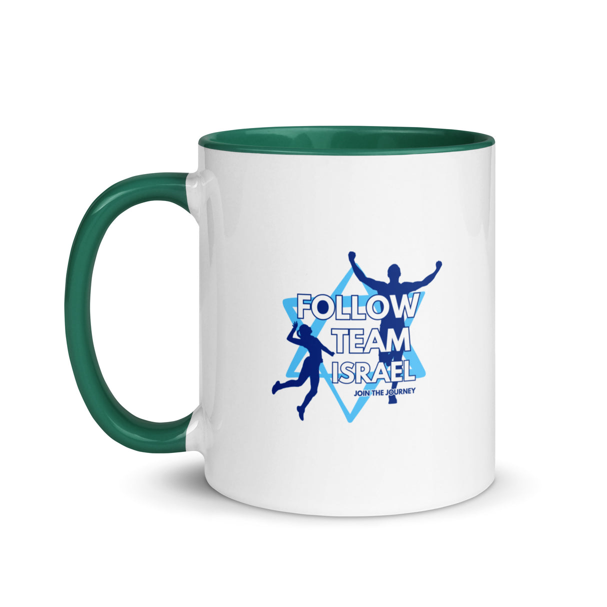 Follow Team Israel Paris Mug with Color Inside