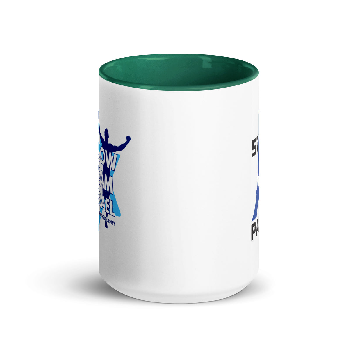 Follow Team Israel Paris Mug with Color Inside