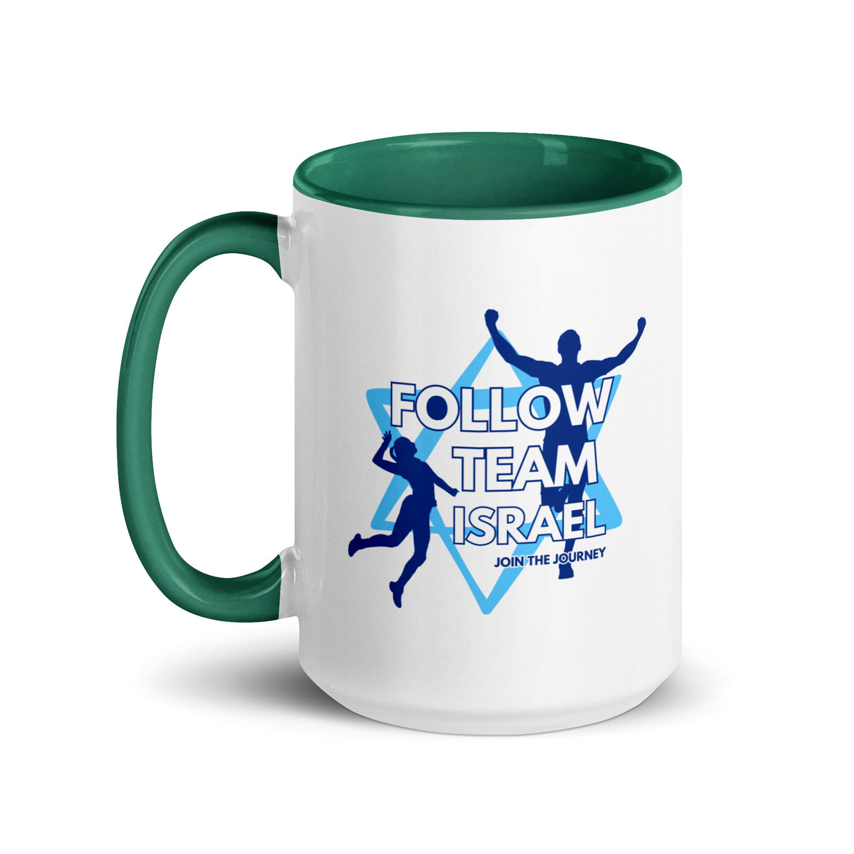 Follow Team Israel Paris Mug with Color Inside
