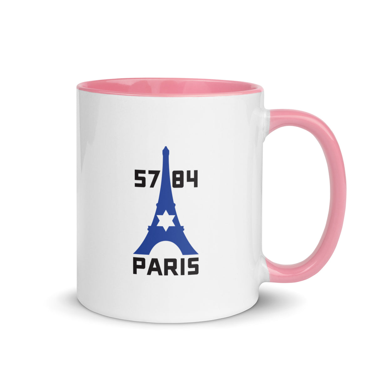 Follow Team Israel Paris Mug with Color Inside