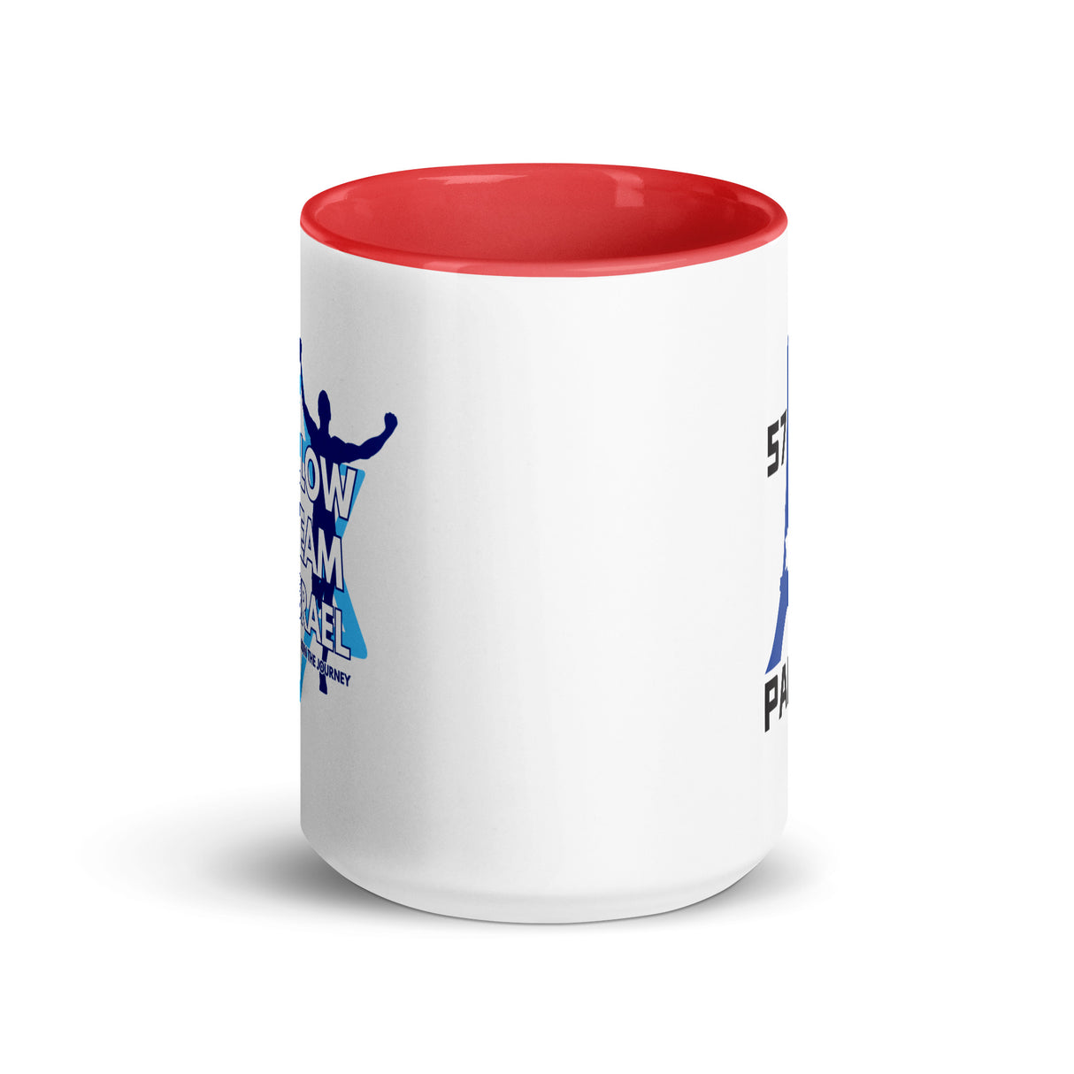 Follow Team Israel Paris Mug with Color Inside