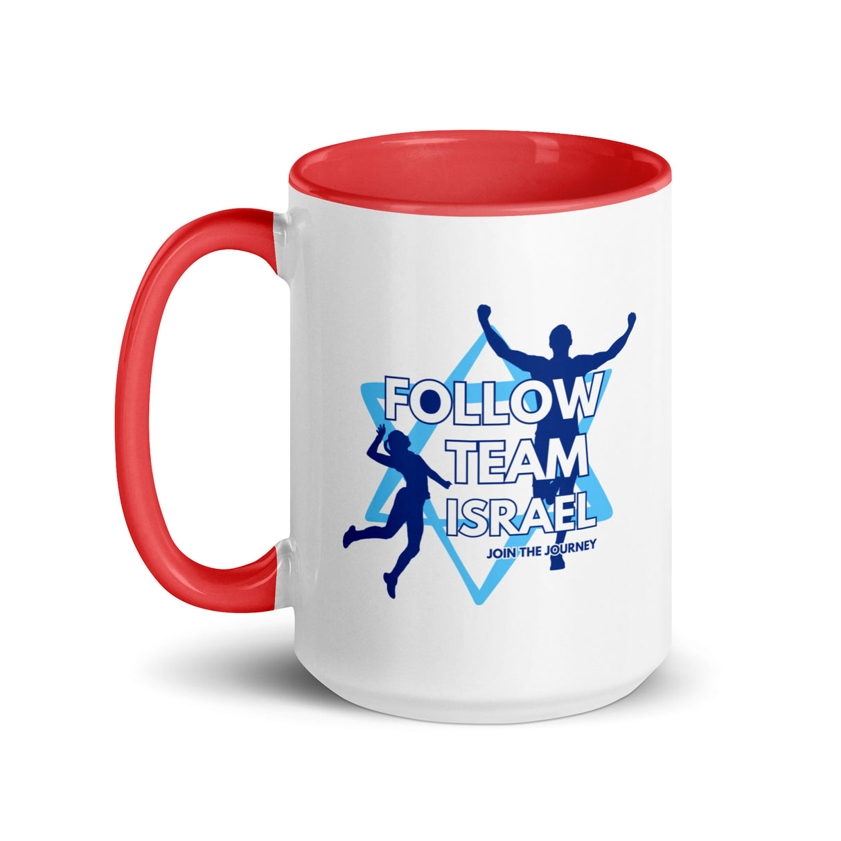 Follow Team Israel Paris Mug with Color Inside