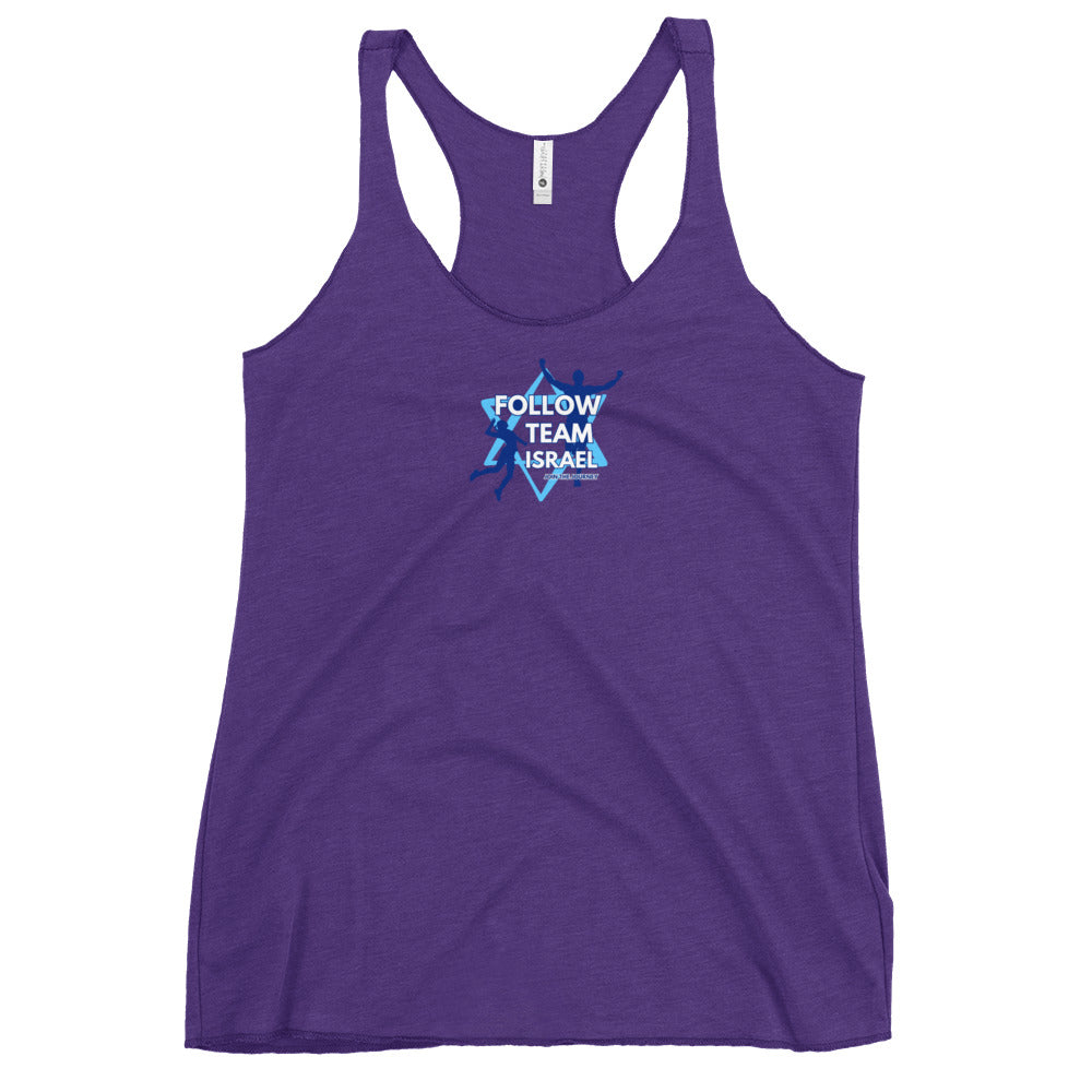 Follow Team Israel Women's Racerback Tank