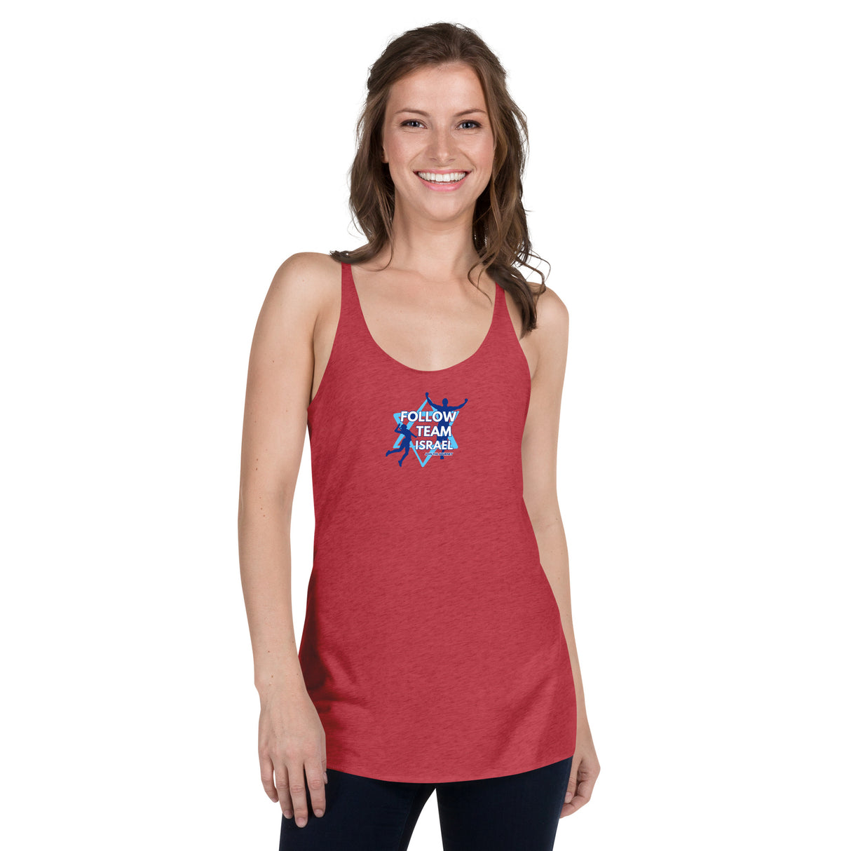 Follow Team Israel Women's Racerback Tank