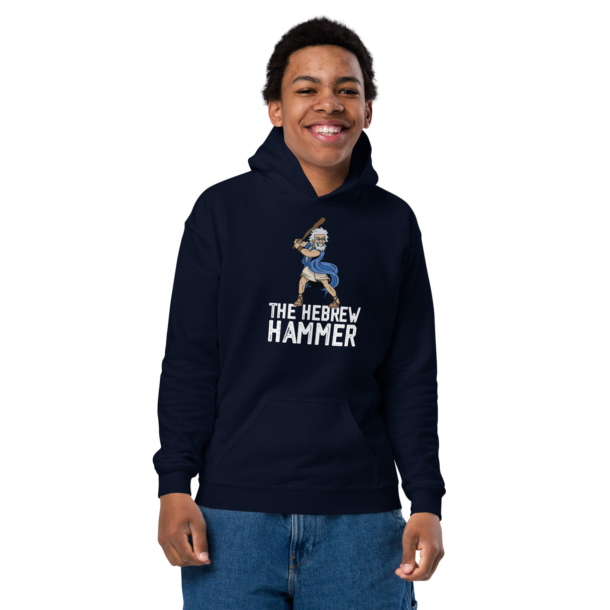 Kids' Moses Mascot Baseball Hoodie