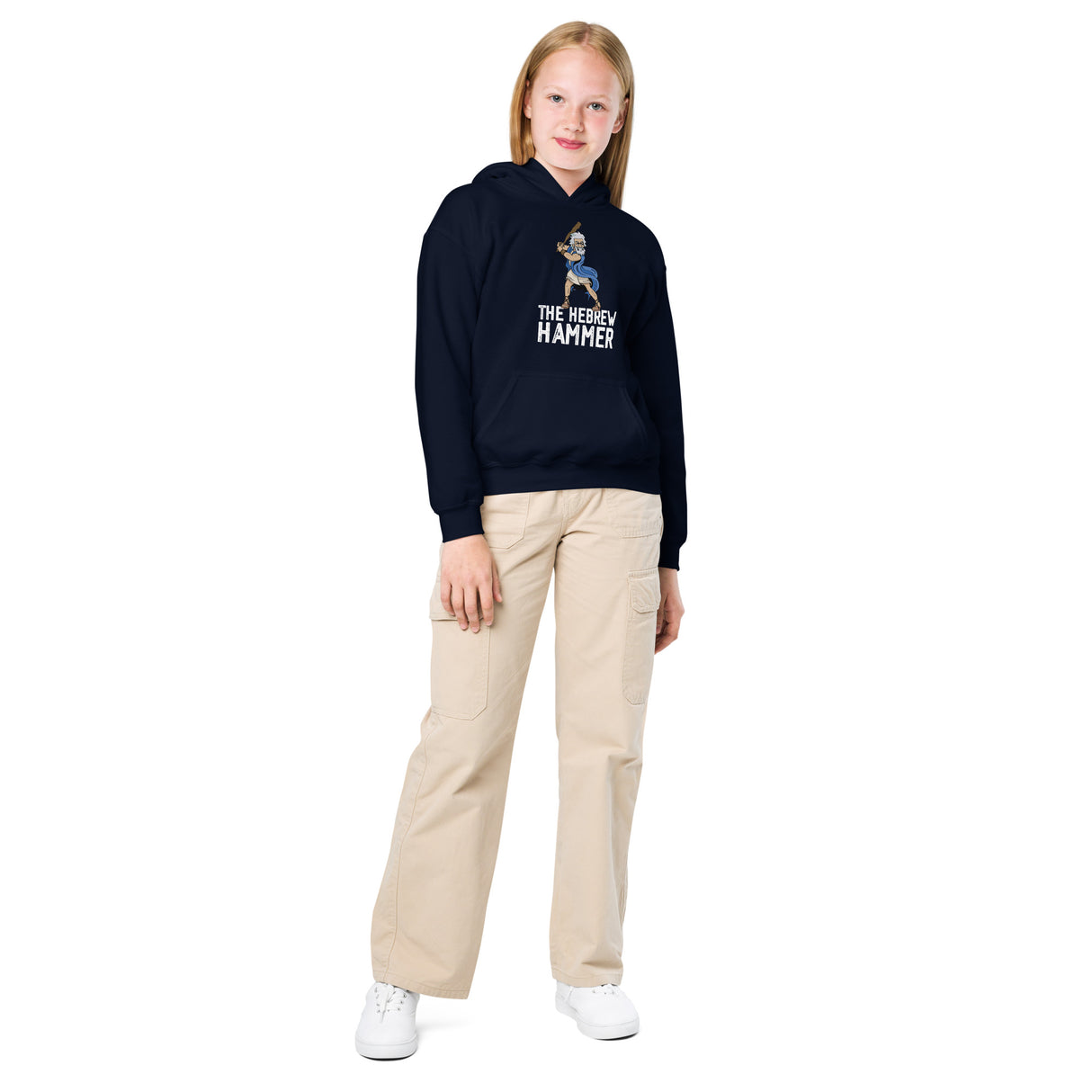 Kids' Moses Mascot Baseball Hoodie