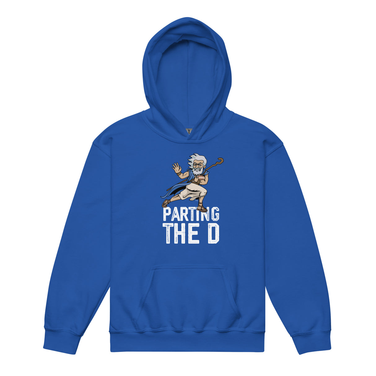 Kids' Moses Mascot Football Hoodie