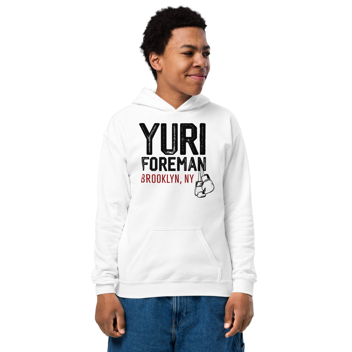 Kids' Icons Yuri Foreman Gloves Hoodie