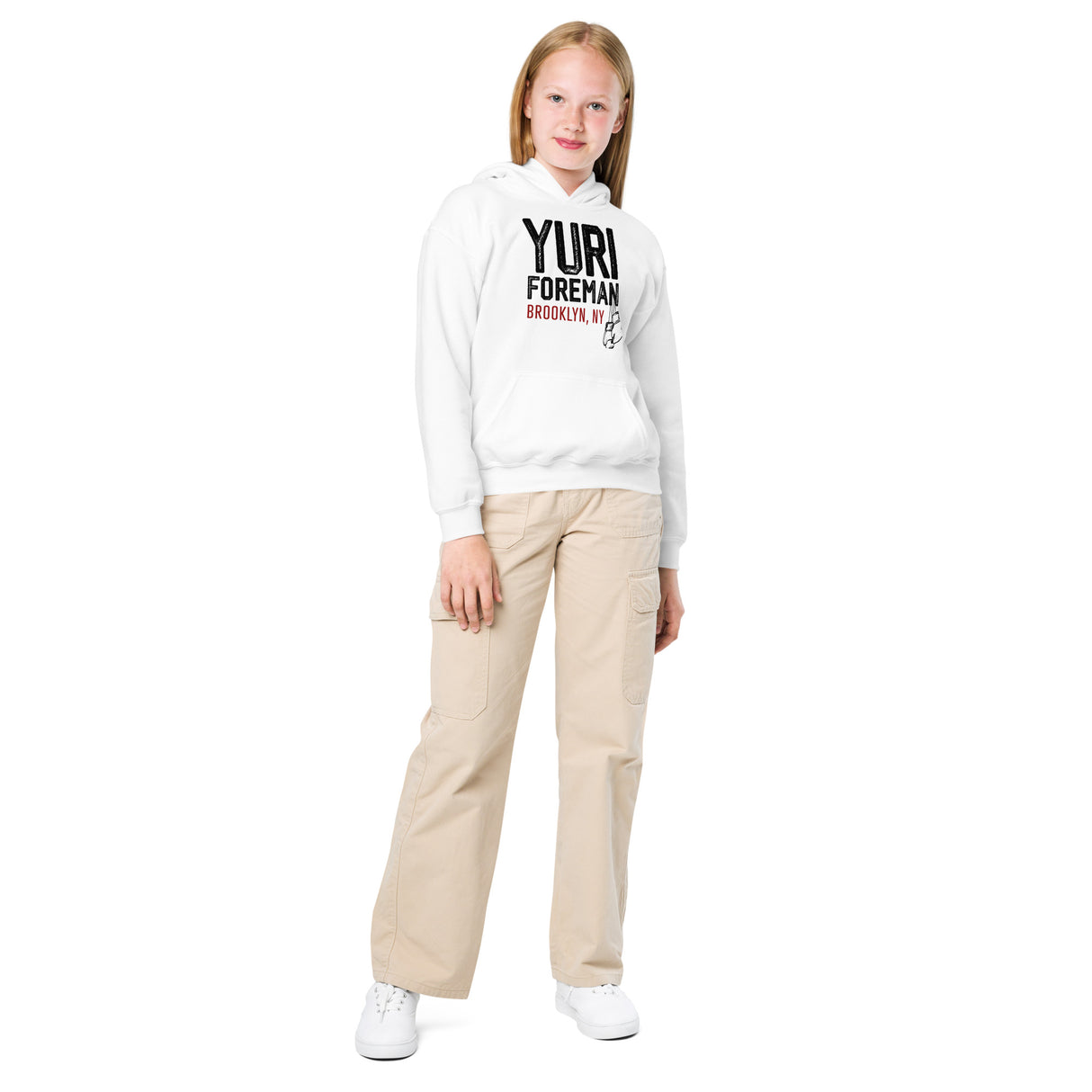 Kids' Icons Yuri Foreman Gloves Hoodie