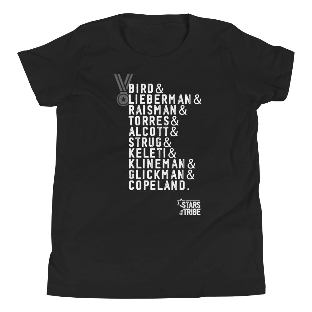 Kids' Top Ten Women Athletes Short Sleeve T-Shirt