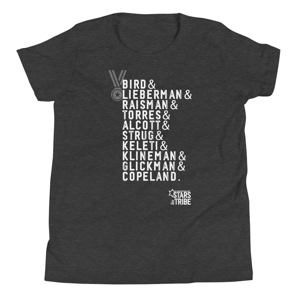Kids' Top Ten Women Athletes Short Sleeve T-Shirt