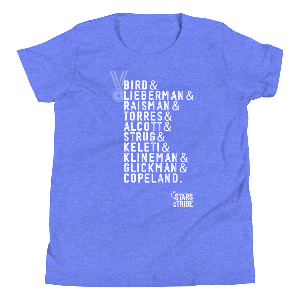 Kids' Top Ten Women Athletes Short Sleeve T-Shirt