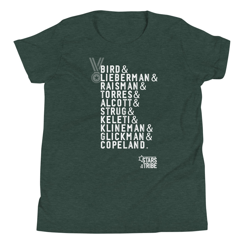 Kids' Top Ten Women Athletes Short Sleeve T-Shirt