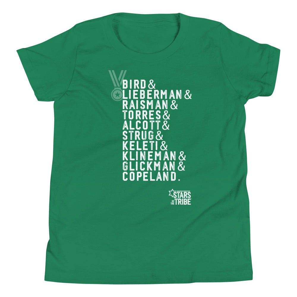 Kids' Top Ten Women Athletes Short Sleeve T-Shirt