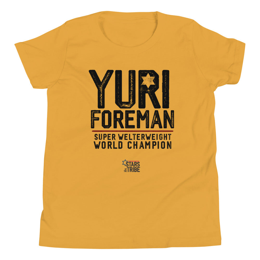 Kids' Icons Yuri Foreman Star Short Sleeve T-Shirt
