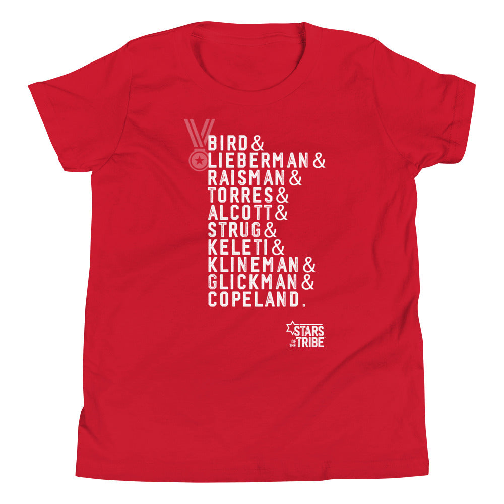 Kids' Top Ten Women Athletes Short Sleeve T-Shirt