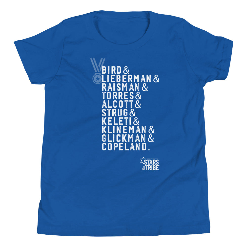 Kids' Top Ten Women Athletes Short Sleeve T-Shirt