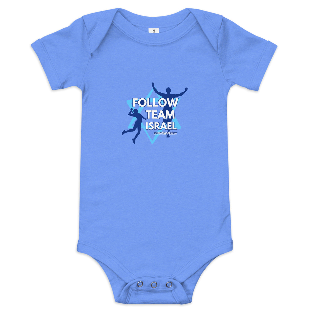 Follow Team Israel Baby Short Sleeve Onesie