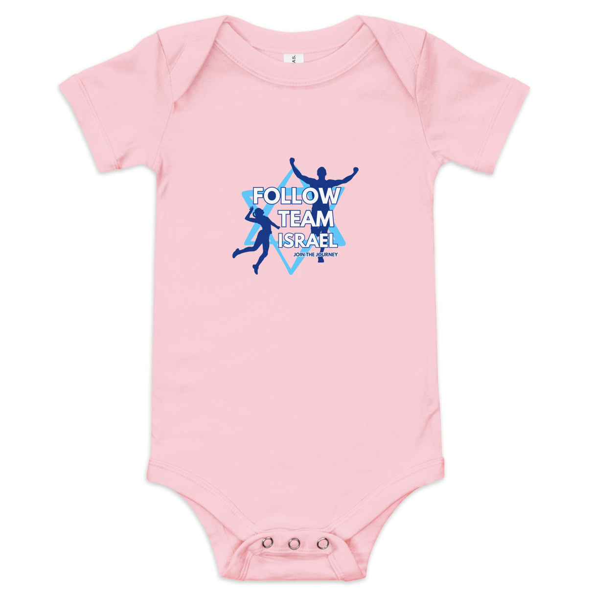 Follow Team Israel Baby Short Sleeve Onesie