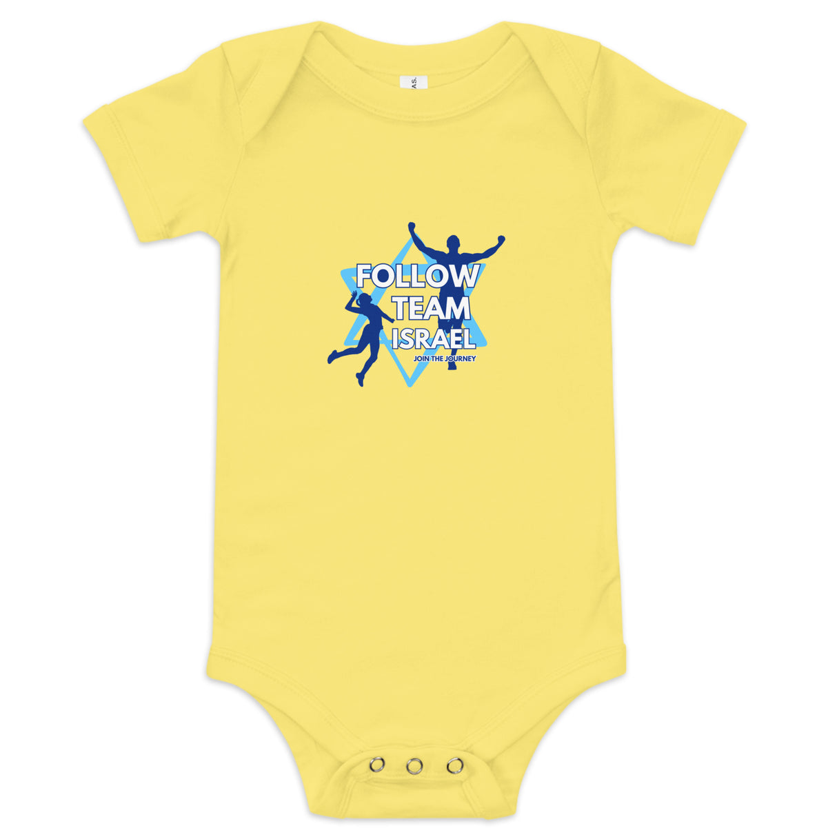 Follow Team Israel Baby Short Sleeve Onesie