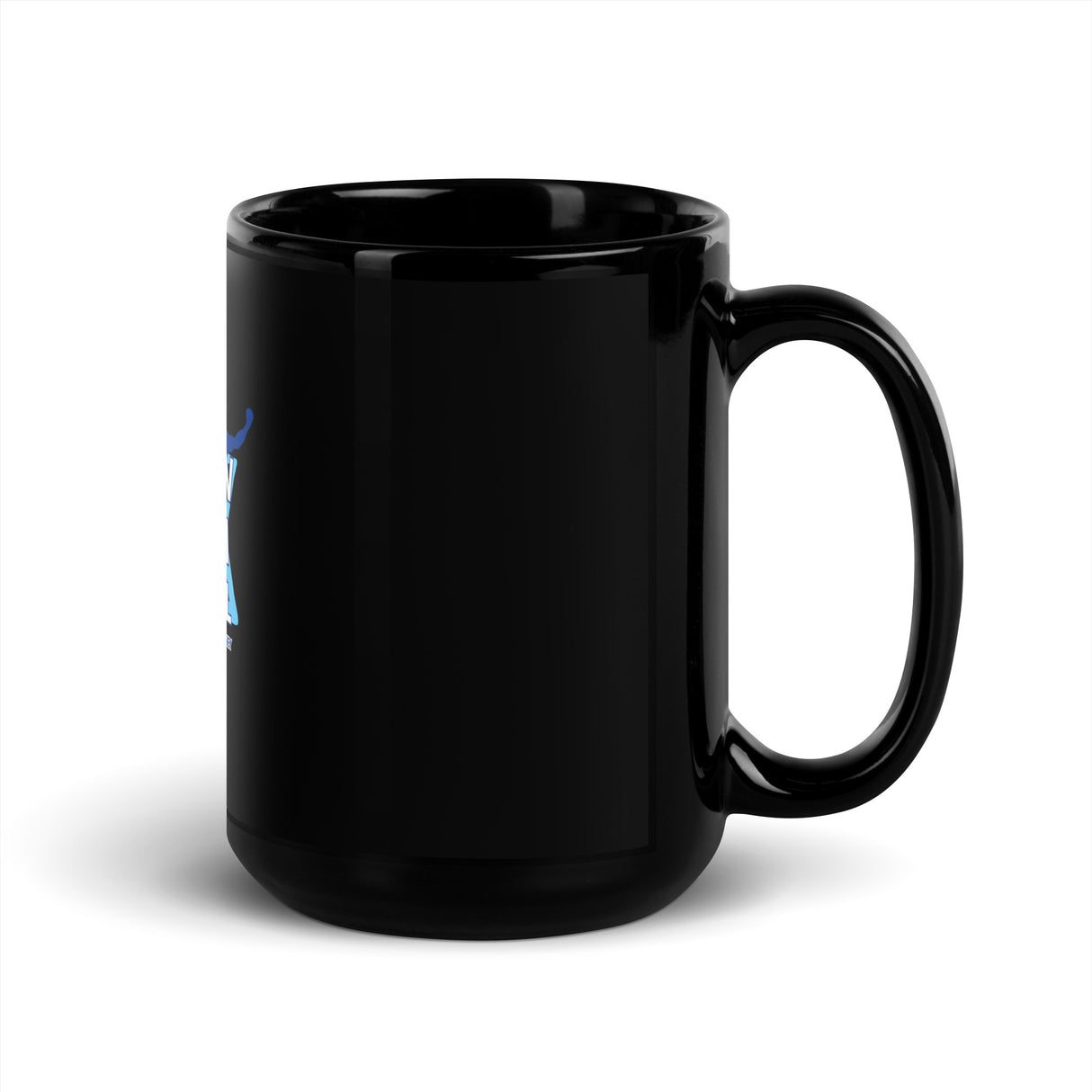 Follow Team Israel Black Glossy Mug