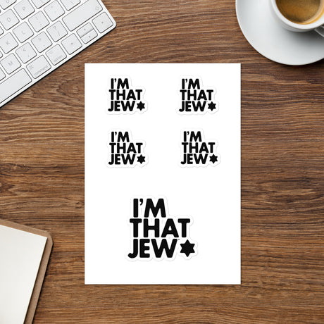 I'm That Jew™ Sticker Sheet